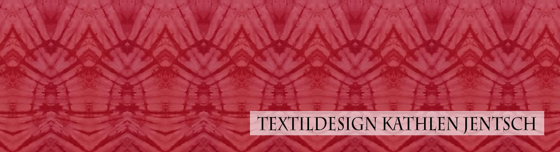 Shibori Textilentwurf Kathlen Jentsch
